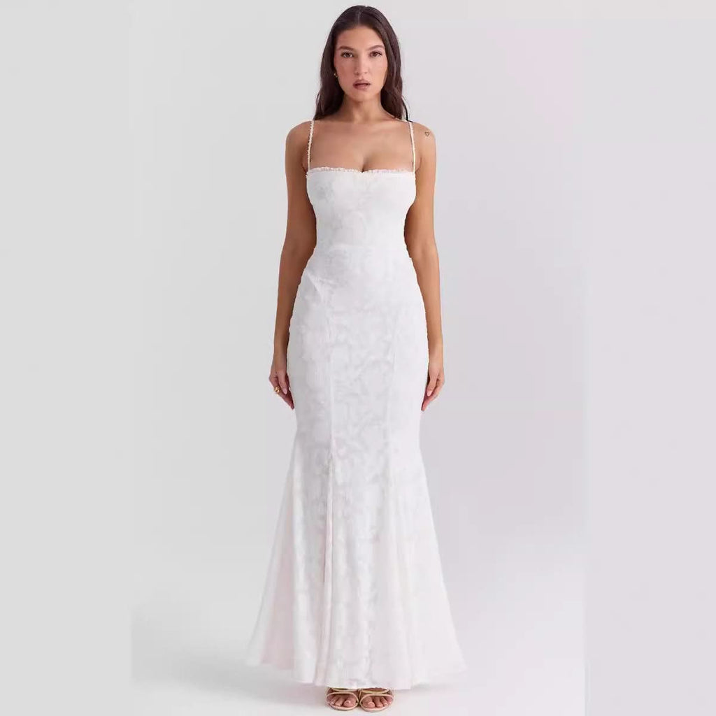 LUNA | Backless Body-Skimming Evening Dress
