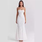 LUNA | Backless Body-Skimming Evening Dress