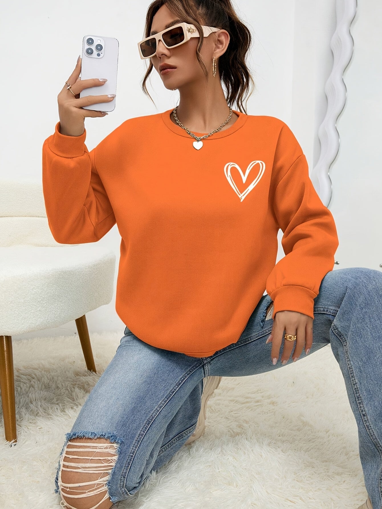 AUDRÉE | Minimalist Cozy Sweatshirt