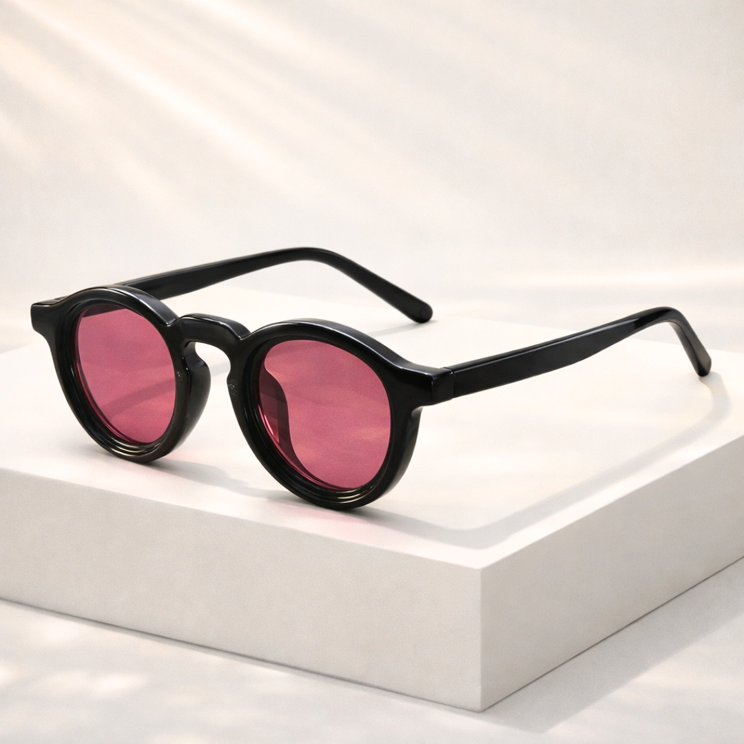 ECHO HALO | Round Bold Colorway Sunglasses | UV400 Hi-DEFF