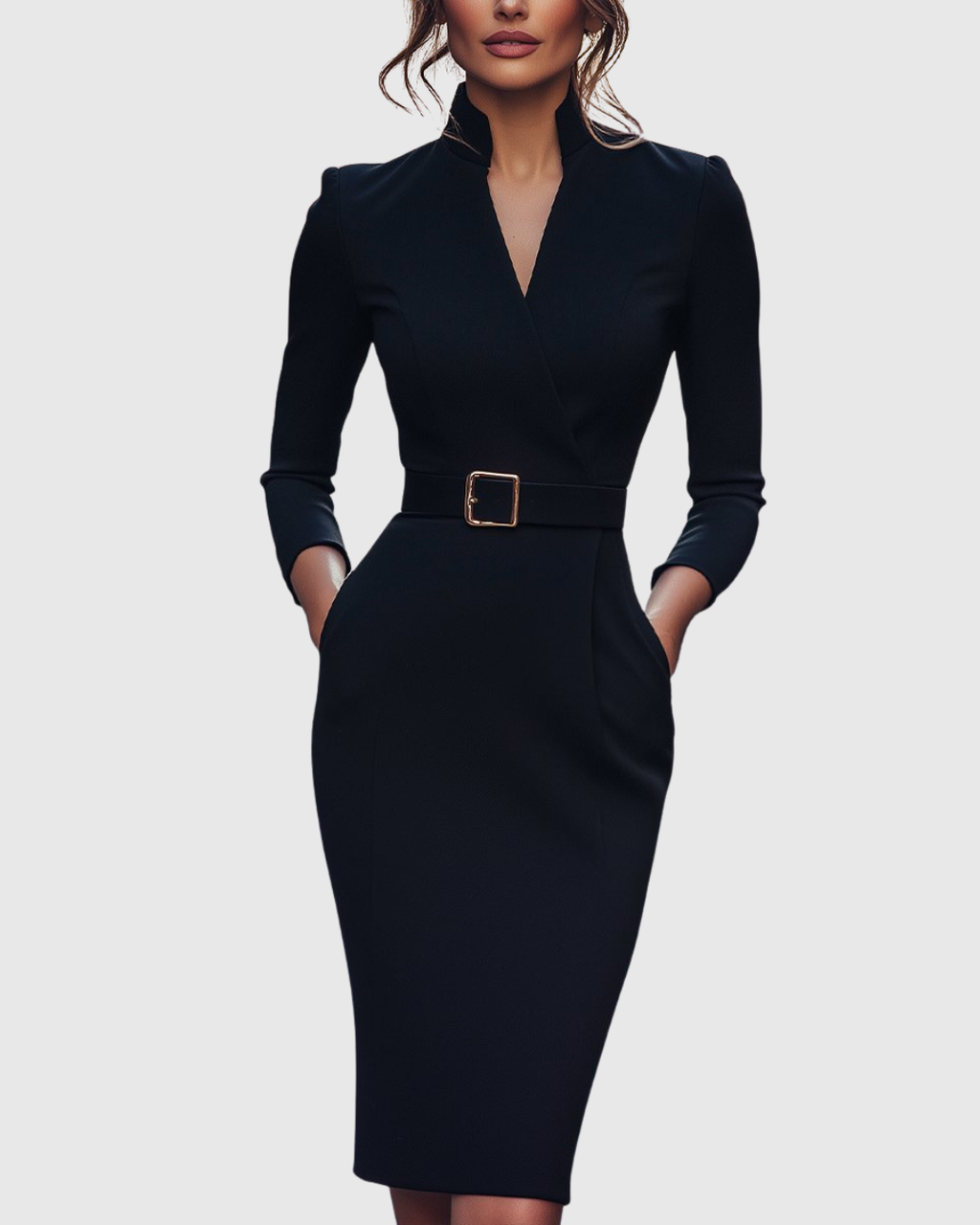 CLARIBEL | Refined Midi Dress