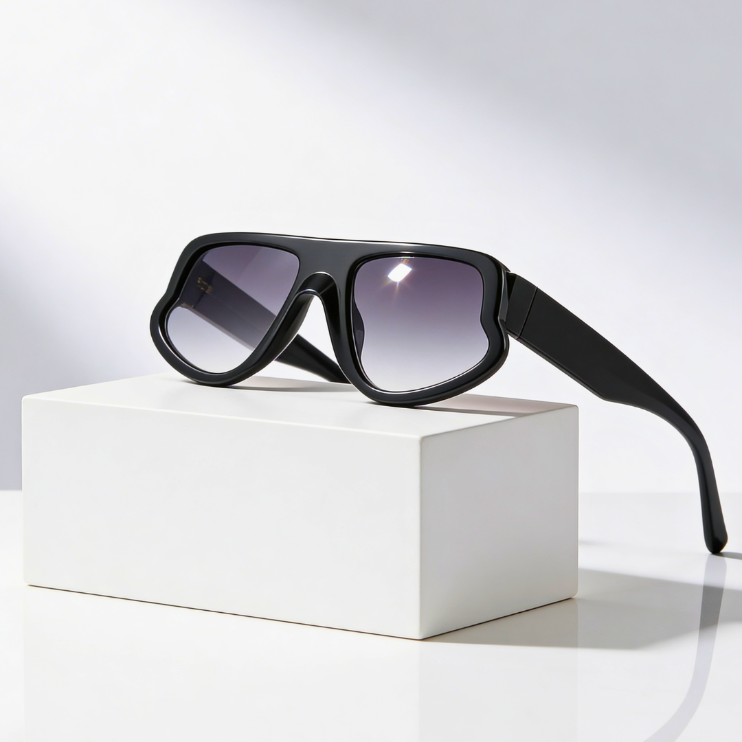 ROGUE BLOOM | Exotic Print Oversized Sunglasses | UV400