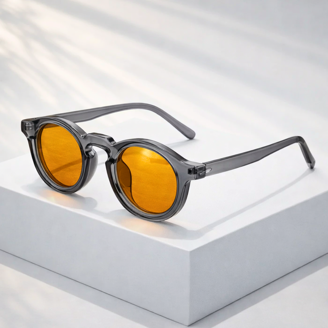 ECHO HALO | Round Bold Colorway Sunglasses | UV400 Hi-DEFF