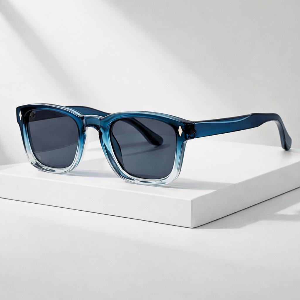 RIFT CLUB | Gradient Acetate Clubmaster Sunglasses | UV400
