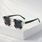 ECHO HALO | Round Bold Colorway Sunglasses | UV400 Hi-DEFF