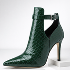 Harper Lane Gator Stiletto Heels
