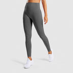 VARENA | Seamless Jacquard Sculpting Gym Leggings