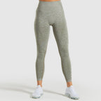 VARENA | Seamless Jacquard Sculpting Gym Leggings