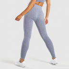 VARENA | Seamless Jacquard Sculpting Gym Leggings