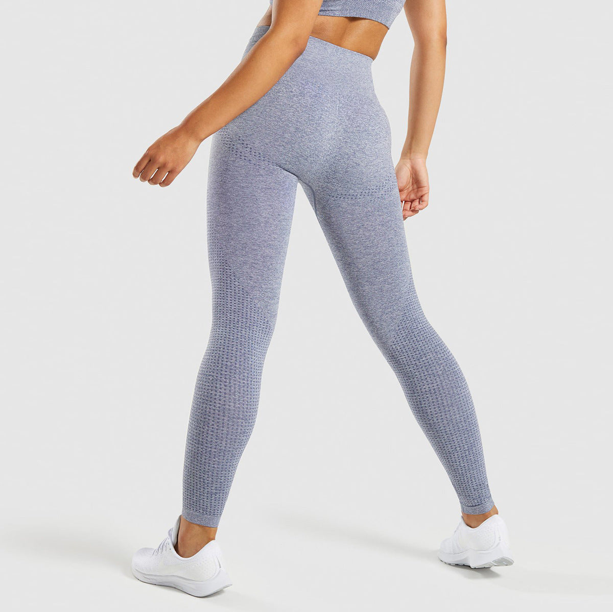 VARENA | Seamless Jacquard Sculpting Gym Leggings