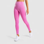 VARENA | Seamless Jacquard Sculpting Gym Leggings