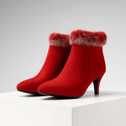 Aurora Bell Fur Boots