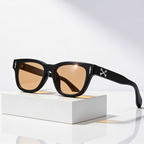 LEXON ICON | Engraved Cross Acetate Sunglasses | UV400