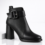Harper Lane Pebblegrain Leather Boots