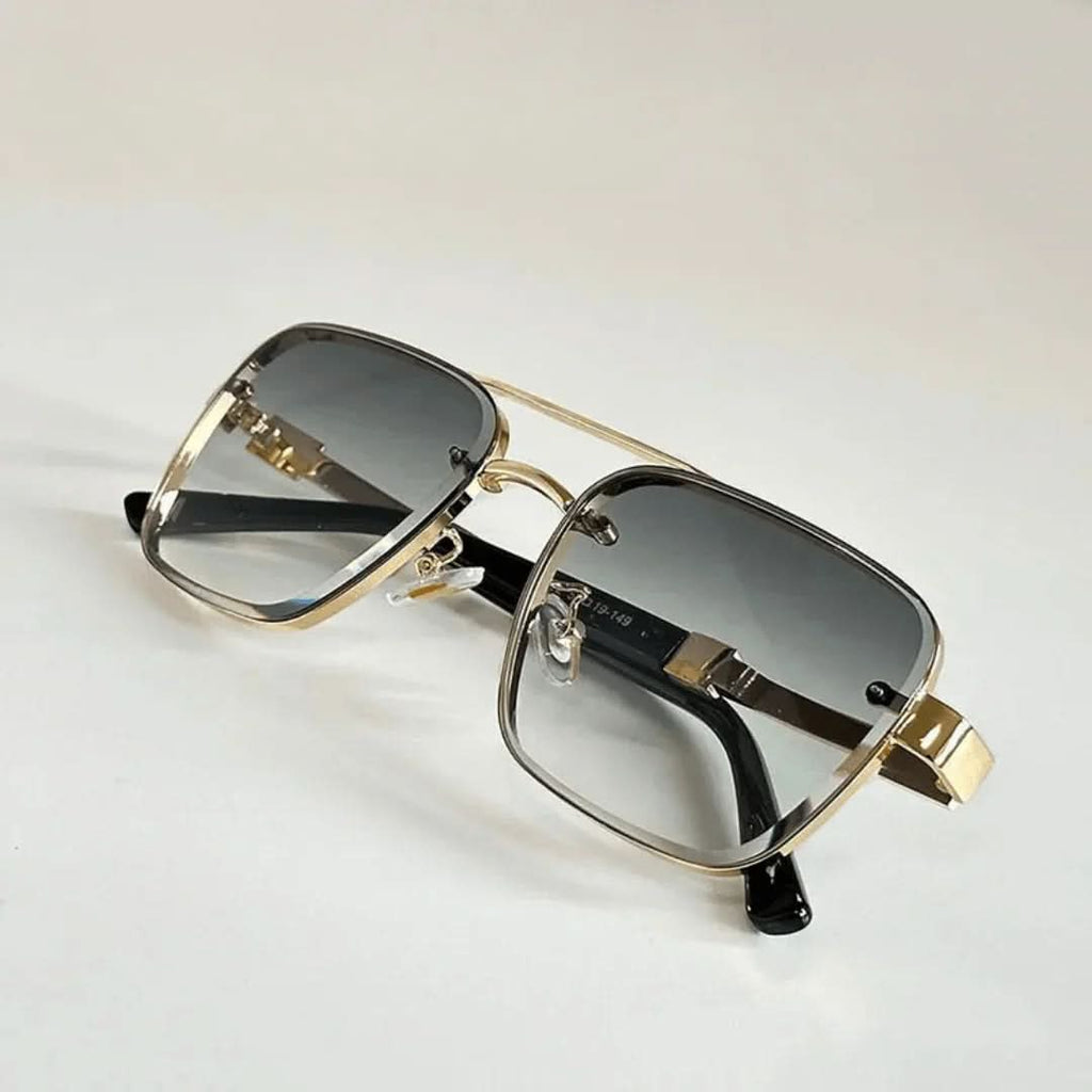 STRATUS ICE | Aluminium Iced Square Sunglasses | UV400