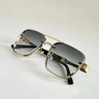 STRATUS ICE | Aluminium Iced Square Sunglasses | UV400