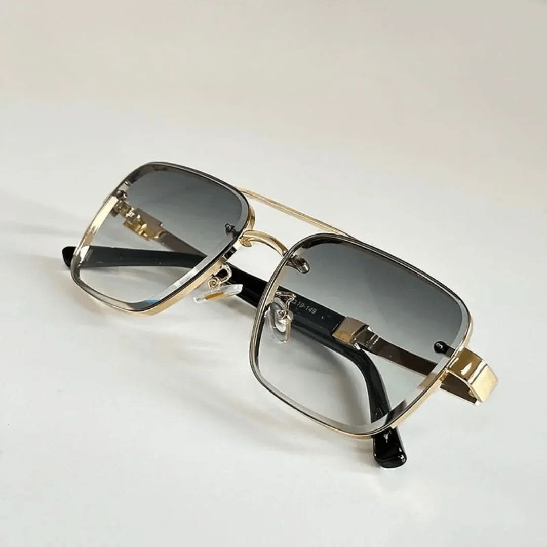 STRATUS ICE | Aluminium Iced Square Sunglasses | UV400