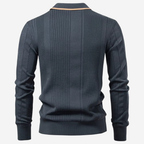 ELLIOT | Refined Zip-Collar Knit Sweater