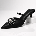 Vivienne Floral Kitten Heels