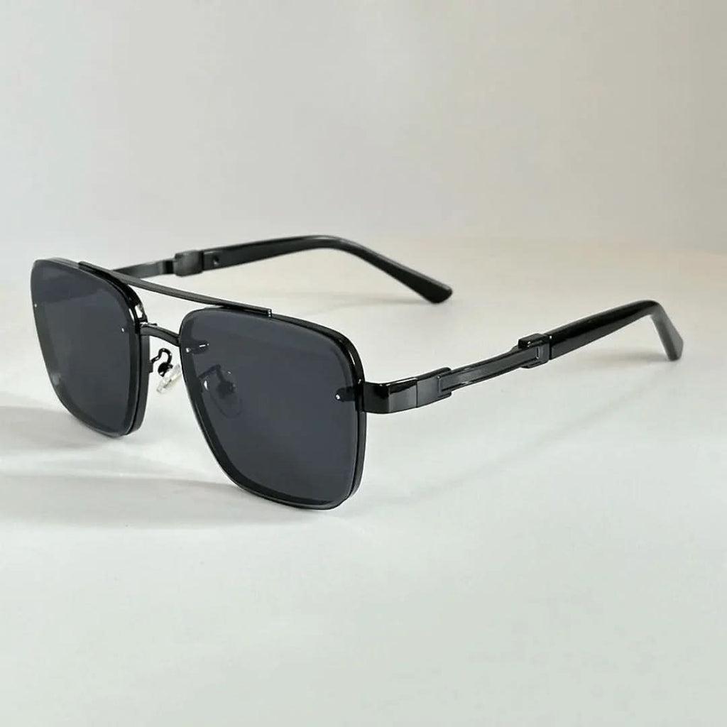 STRATUS ICE | Aluminium Iced Square Sunglasses | UV400