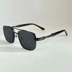 STRATUS ICE | Aluminium Iced Square Sunglasses | UV400