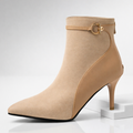 Seraphina Two-Tone Vintage Boots