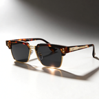 DRIFT SQUARE | Square Browline Sunglasses | UV400 Retro Modern