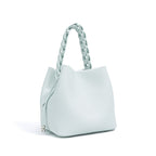 ELARA | Woven Leather Bucket Bag