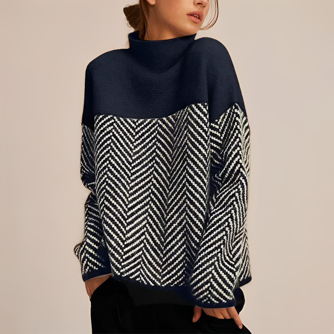 EVA | Cozy Textured Knit Sweater