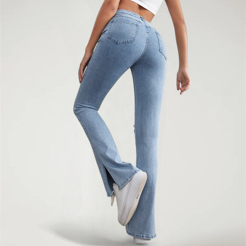 SABINE | High-Waist Slim Stretch Denim Jeans for Women