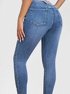 NALIA | Sculpting High-Waist Skinny Denim Pants for Women