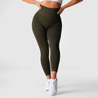 MIRA | Seamless High-Waist Ankle-Length Leggings for Women