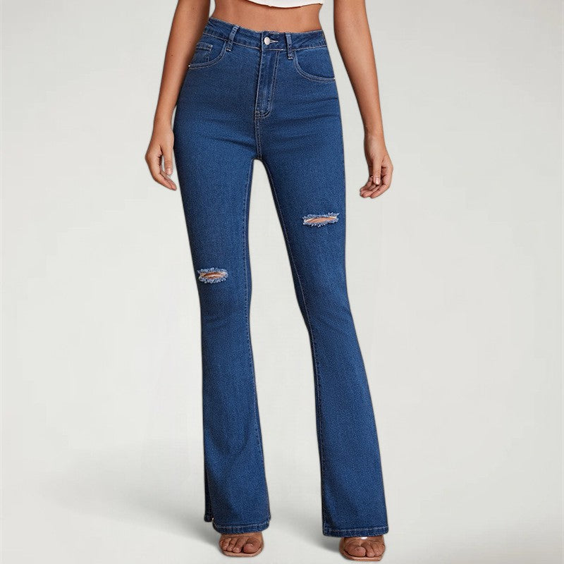 SABINE | High-Waist Slim Stretch Denim Jeans for Women