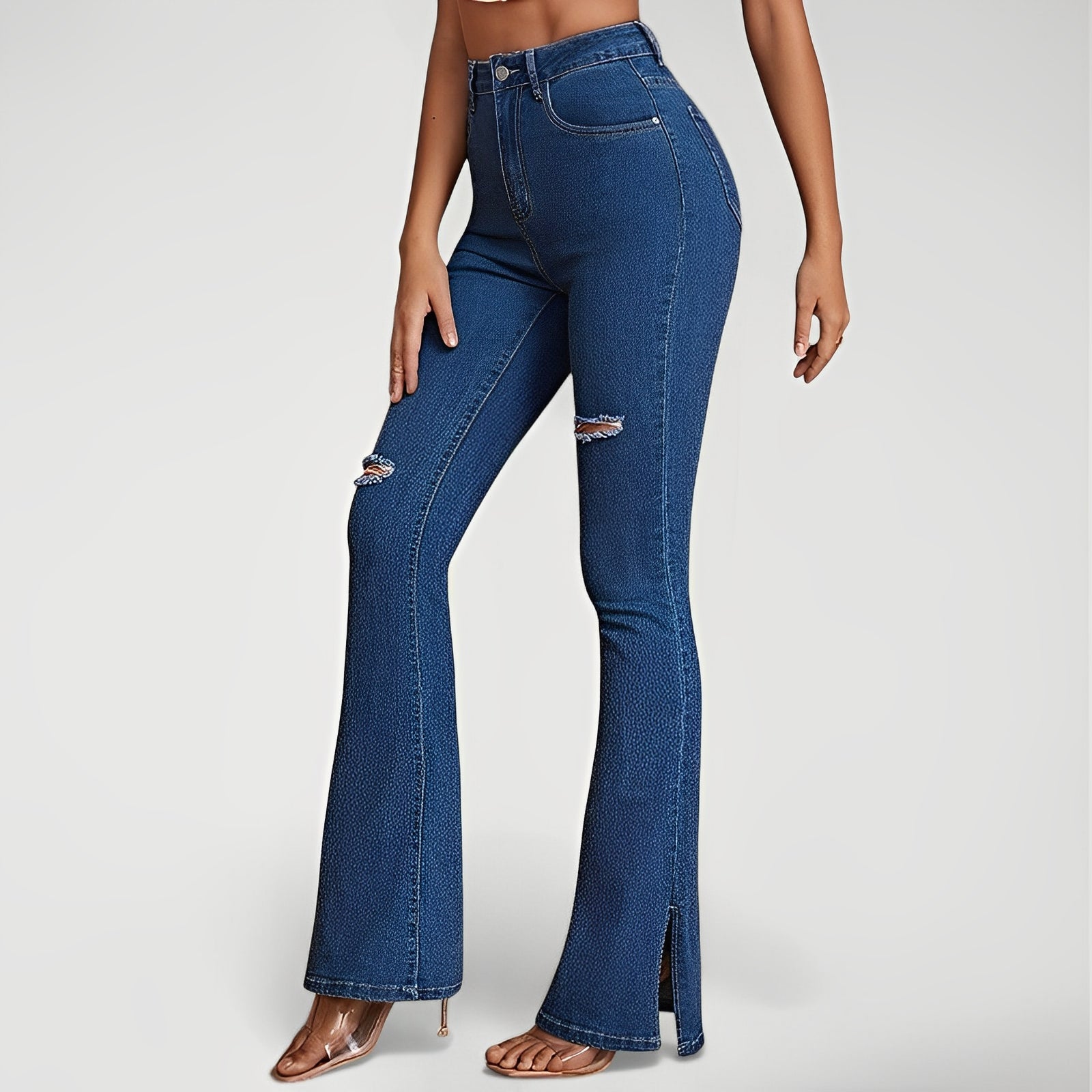 SABINE | High-Waist Slim Stretch Denim Jeans for Women