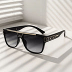 MONACO GOLD | Gold Temple Acetate Sunglasses | UV400
