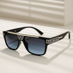 MONACO GOLD | Gold Temple Acetate Sunglasses | UV400