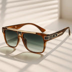 MONACO GOLD | Gold Temple Acetate Sunglasses | UV400