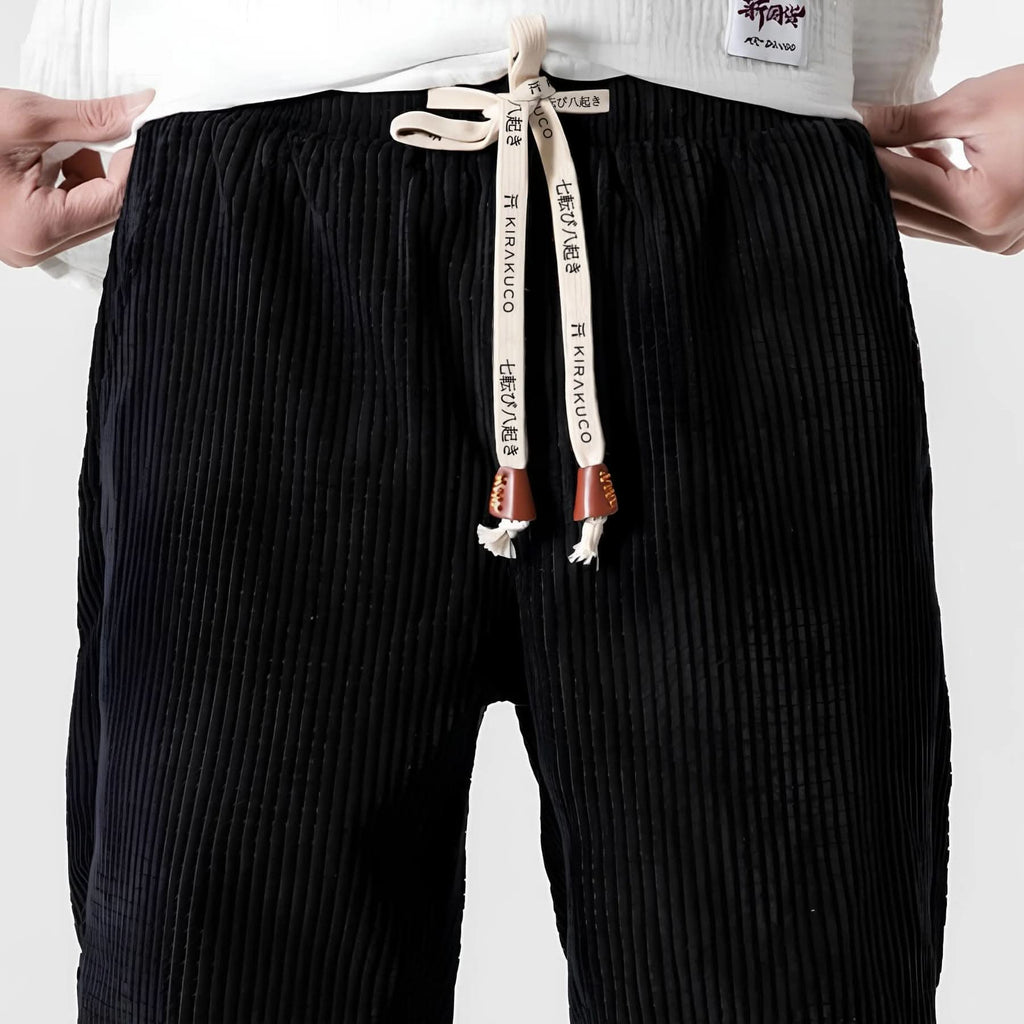 EVAN | Easy Textured Relaxed Pants