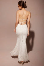LUNA | Backless Body-Skimming Evening Dress