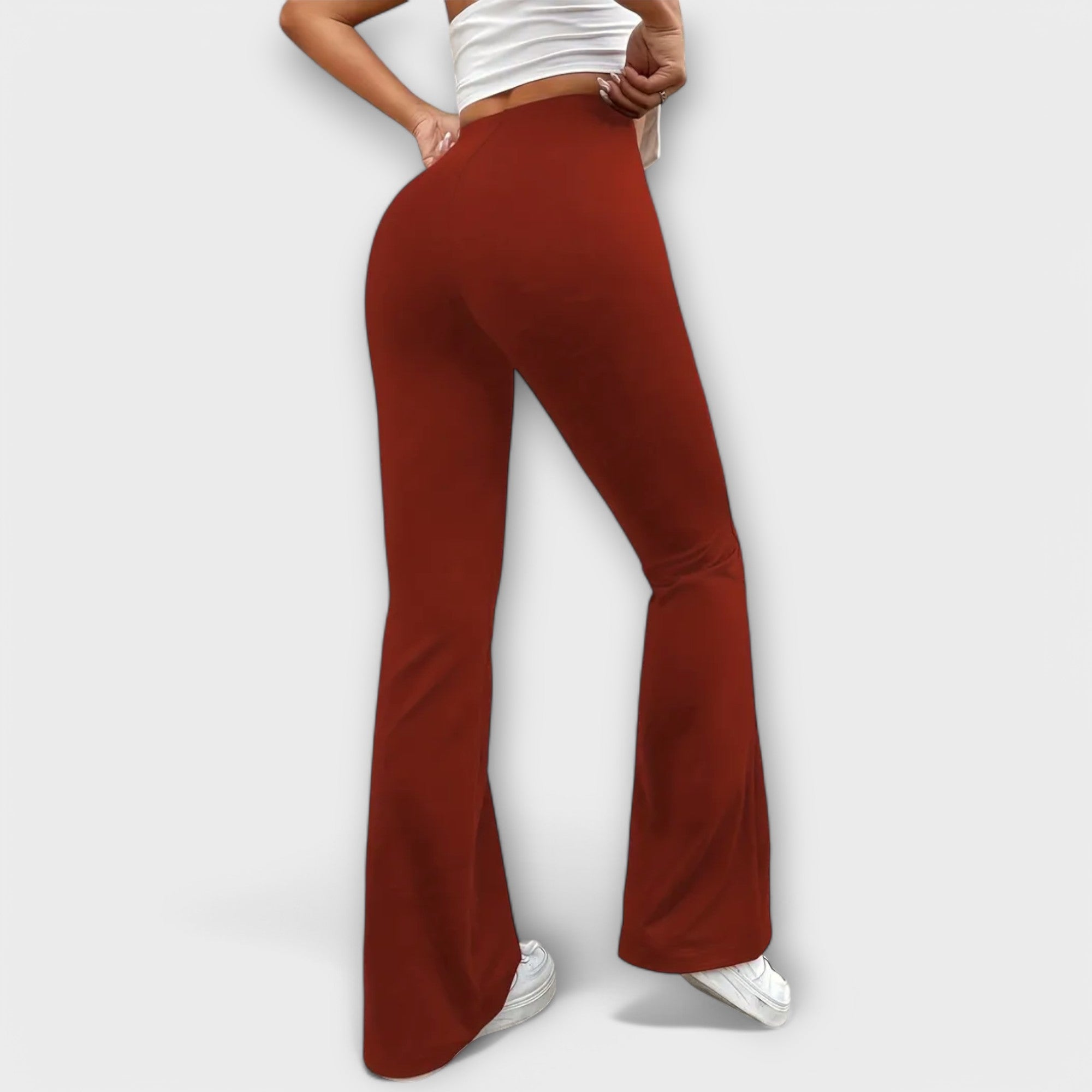 SERENA | Loose Pants with Flared Legs