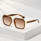 PRIMAL STRIKE | Tiger Stripe Square Sunglasses | UV400