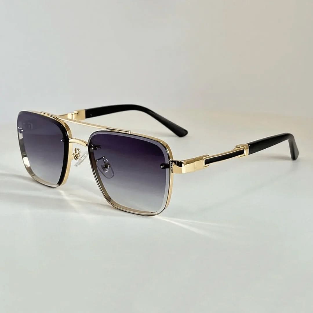STRATUS ICE | Aluminium Iced Square Sunglasses | UV400