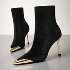Harper Lane Gilded Suede Boots