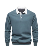COLIN | Casual Polo Knit Sweater