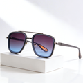 RIFT NOIR X | Square Metal-Acetate Sunglasses | UV380