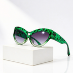 WILD KISS | Heart Cut-Out Cat Eye Sunglasses | UV400