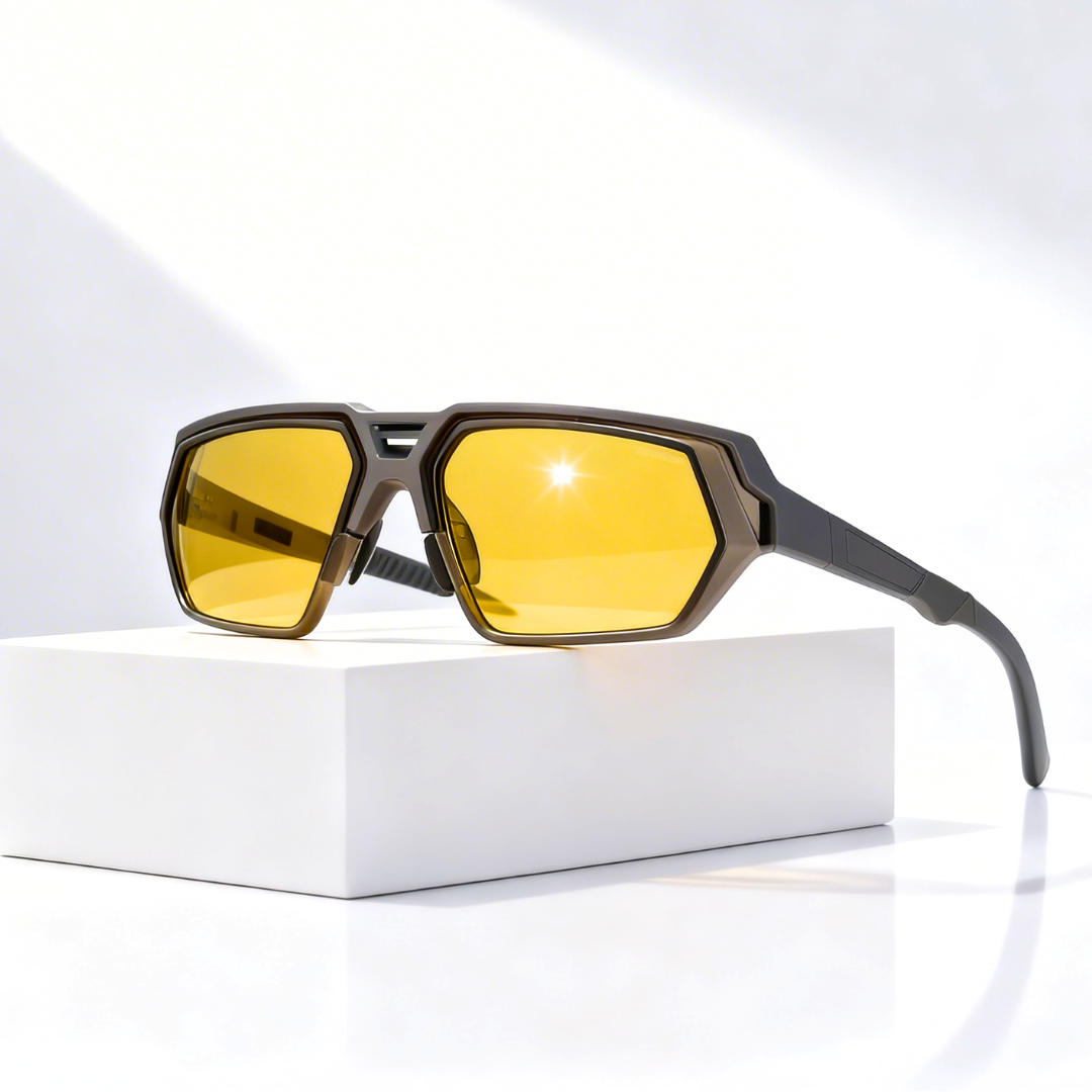 STRATA SHIELD | Wraparound Sport Sunglasses | UV400 Anti-Glare