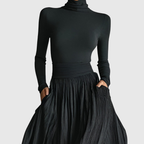 CERYNN | High Waist Maxi Skirt Plus Shirt