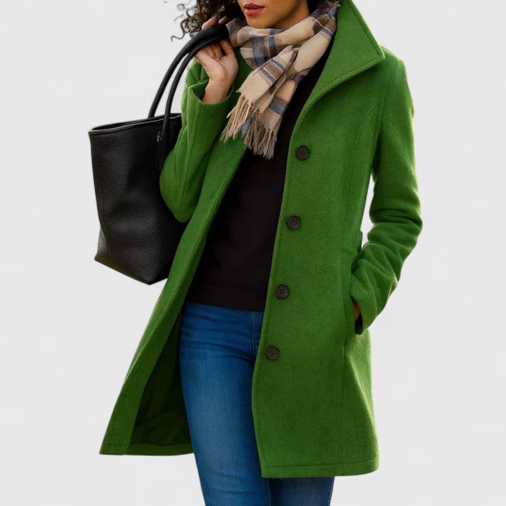 CLAIRE | Classic Wool Blend Coat