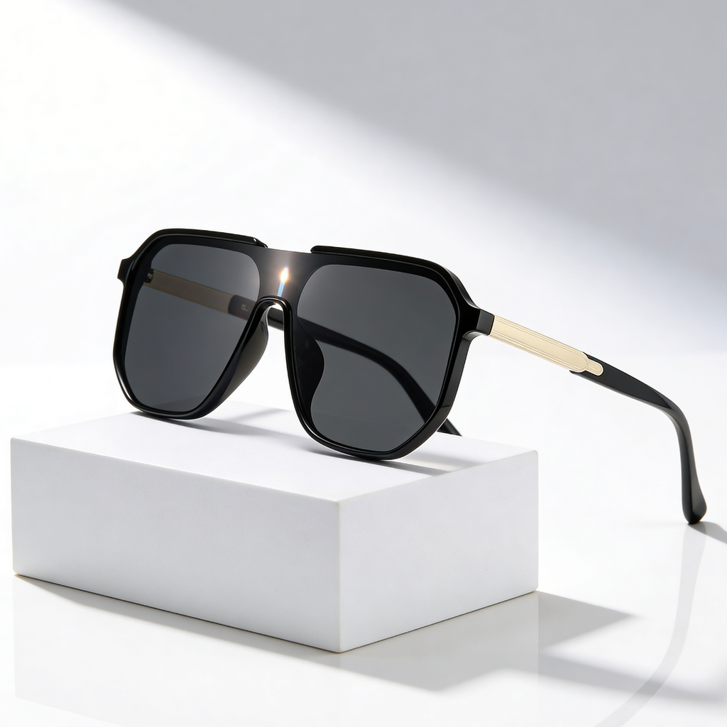 DRIFT AVIATOR | Oversized Square Aviator Sunglasses | UV400